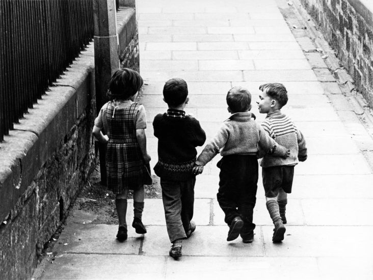Robert Blomfield, Childhood Friends, Edinburgh, 1966. © the artist