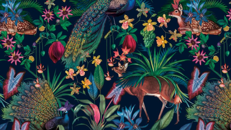 Wallpaper illustrated by Marianne Rodrigues is worth the price of admission alone