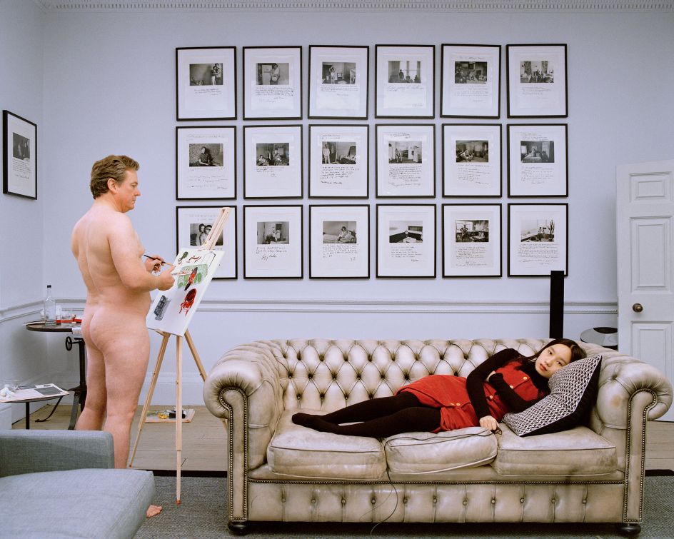 Yushi Li, The artist portrait (collector 1), 2019