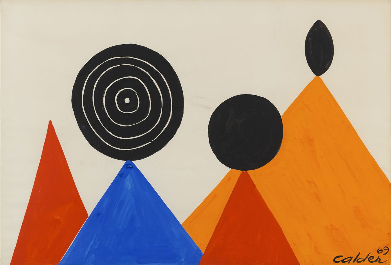 Sur les Pointes, 1969 | Courtesy of Saatchi Gallery © Alexander Calder