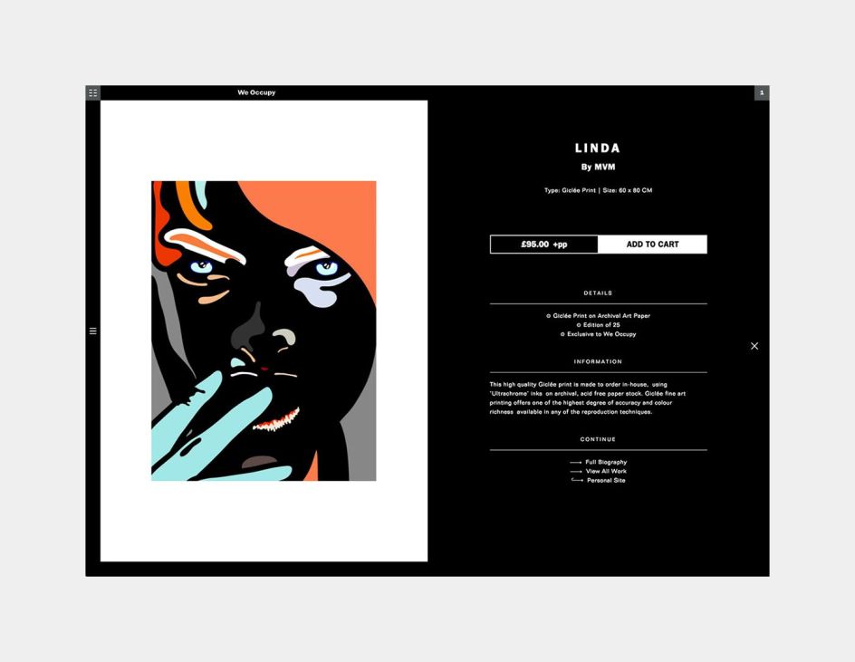 We Occupy © Sane. Design + AD, Darren Firth