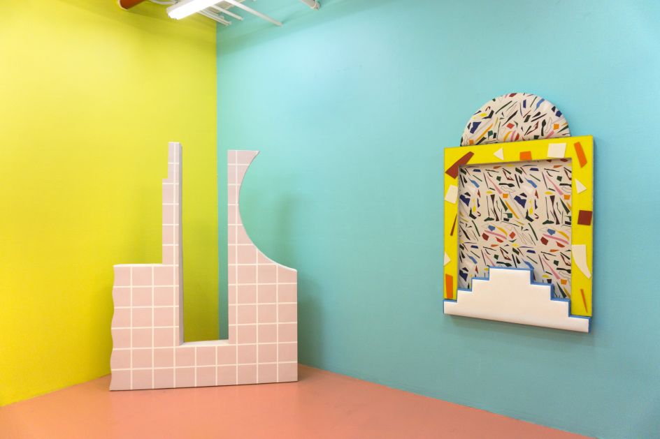 Installation view of Leah Guadagnoli: I Just Want to See You Underwater on view at VICTORI + MO June 8- July 22, 2018. Courtesy of the artist and VICTORI + MO