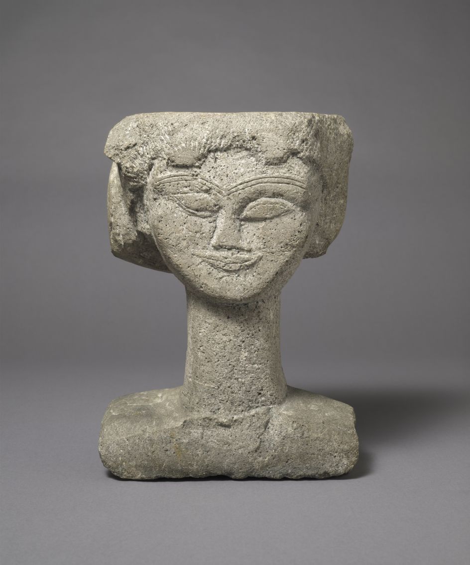 Head c.1911 Medium Stone 394 x 311 x 187 mm Harvard Art Museums/Fogg Museum, Gift of Lois Orswell  © President and Fellows of Harvard College