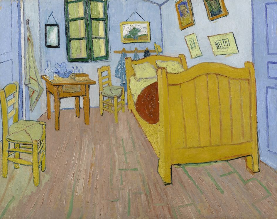 The Bedroom. Vincent van Gogh (1853 - 1890), Arles, October 1888. Credit: Van Gogh Museum, Amsterdam (Vincent van Gogh Foundation)