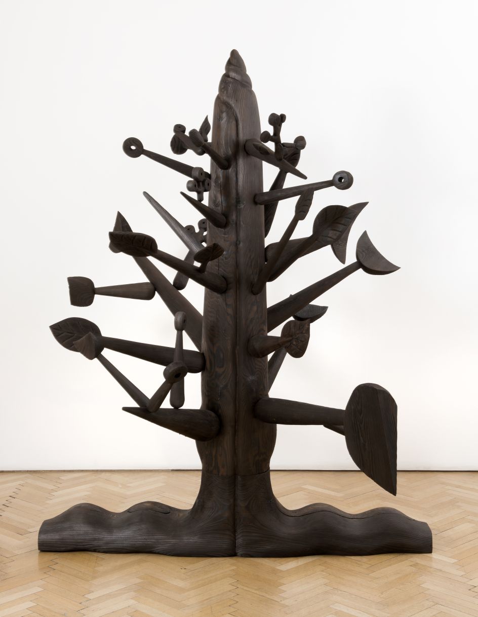 Ibrahim El-Salahi, Meditation Tree, 2018
