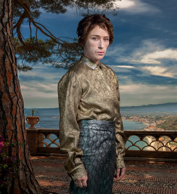 Cindy Sherman Untitled #603, 2019 dye sublimation print 84 3/4 x 77 inches  215.3 x 195.6 cm. Courtesy of the artist and Metro Pictures, New York