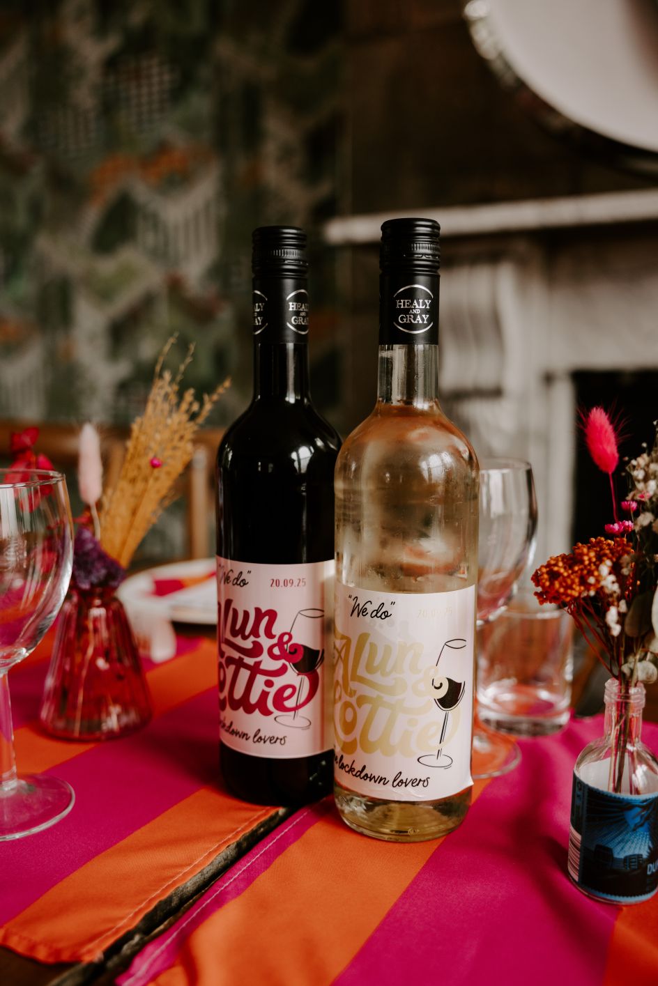 Lottie Petersen. Photography by Nicki Shea at Wedding Banner: The Banner Department