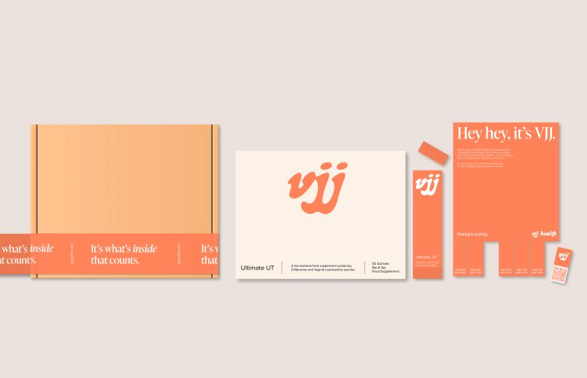 Unfound Studio designs VJJ Health: the new cool aunty of women's wellness