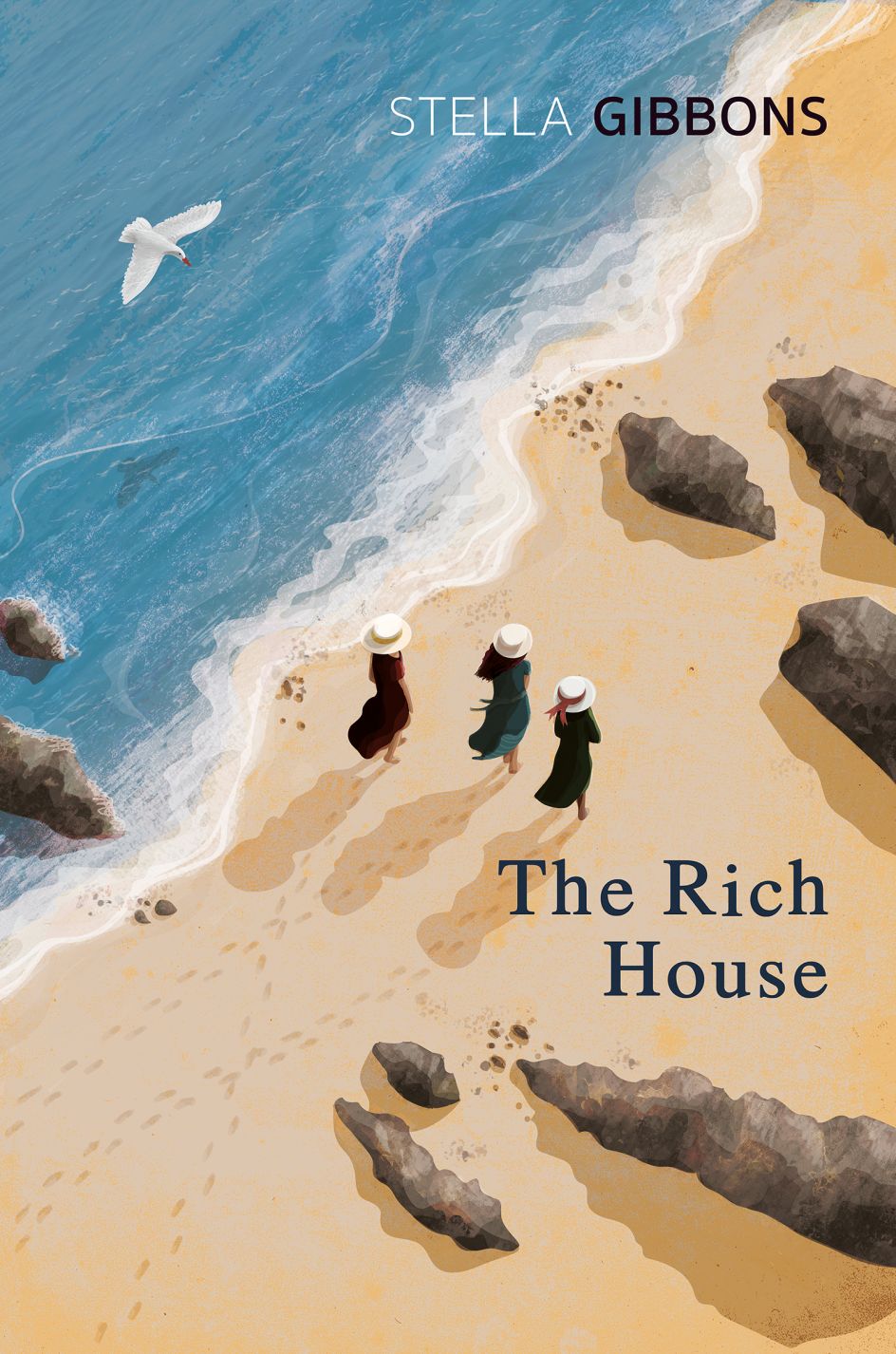 Kerry Hyndman: The Rich House by Stella Gibbons. Published by Penguin, 2021 (Book Cover Award Shortlist)