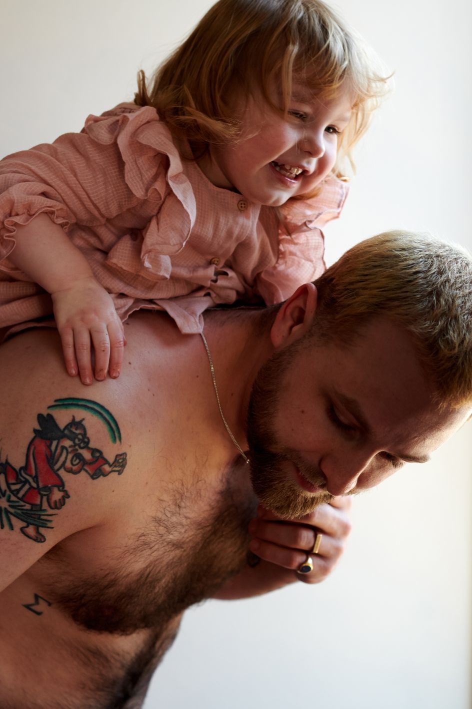 Casper and Sid – From the series, Present Fathers © Sophie Harris-Taylor