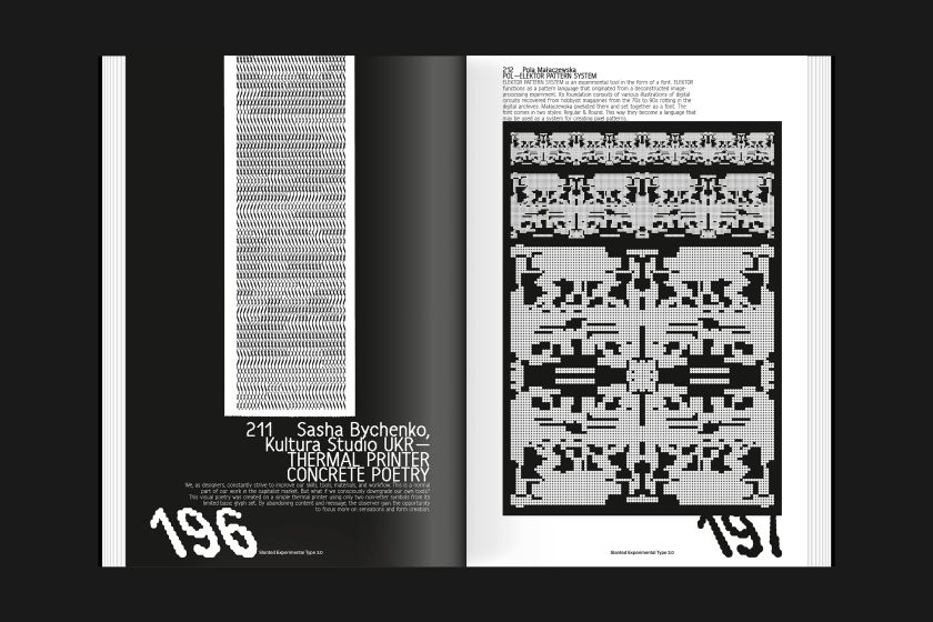 Slanted Experimental Type 3.0 pushes the limits of typography
