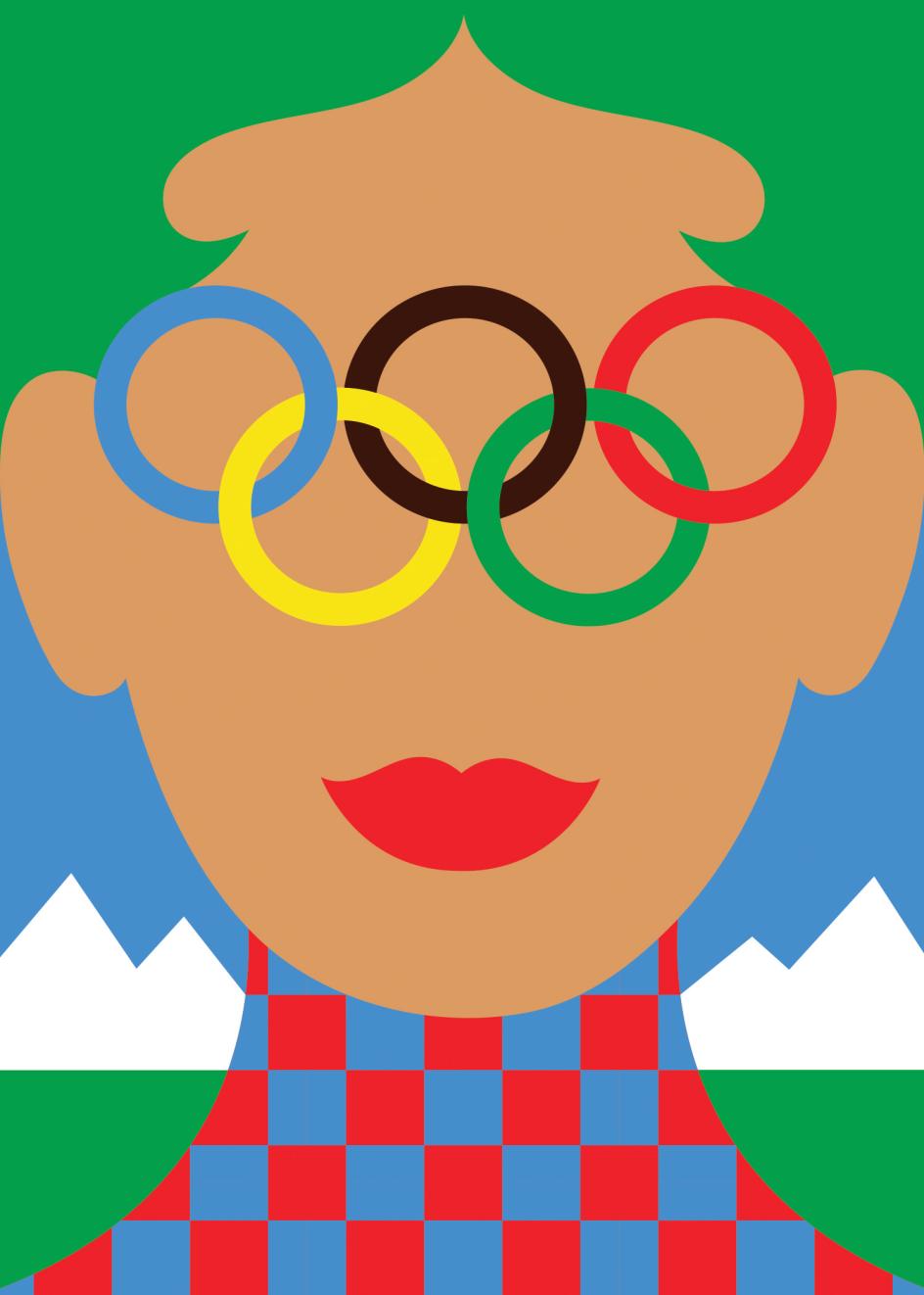 Official Poster for the Milano Cortina Winter Olympics 2026