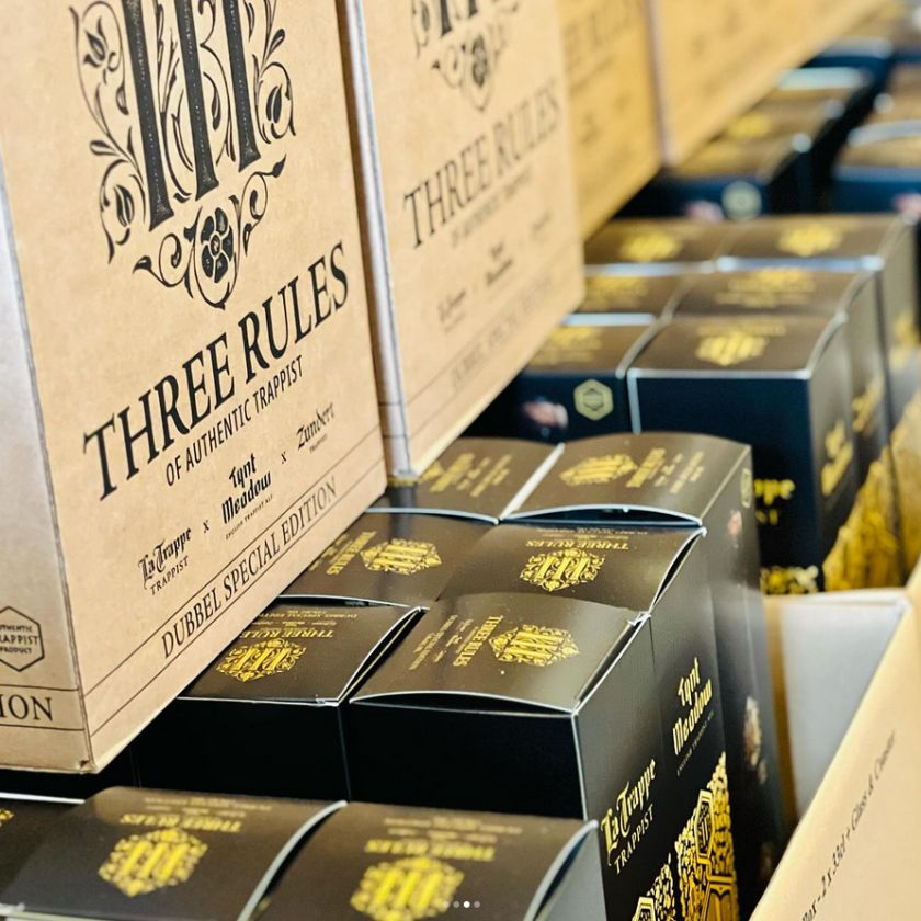 Three Rules of Authentic Trappist: the beer bottle that’s a work of art