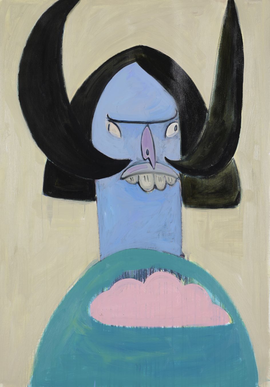 Pompous Prick (2019) by Jan Agha, one of the artists selected for the 2019 Bloomberg New Contemporaries exhibition. Image courtesy the artist and New Contemporaries.