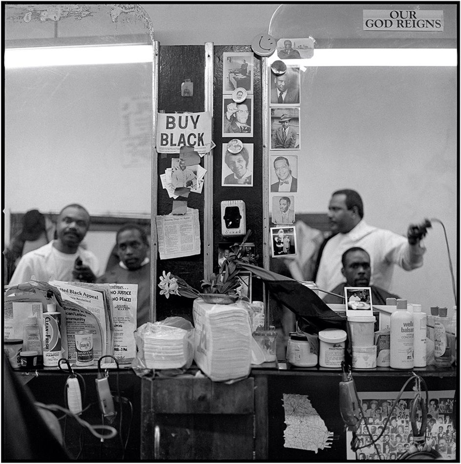 Buy Black, House's Barber Shop © Jeffrey Henson Scales