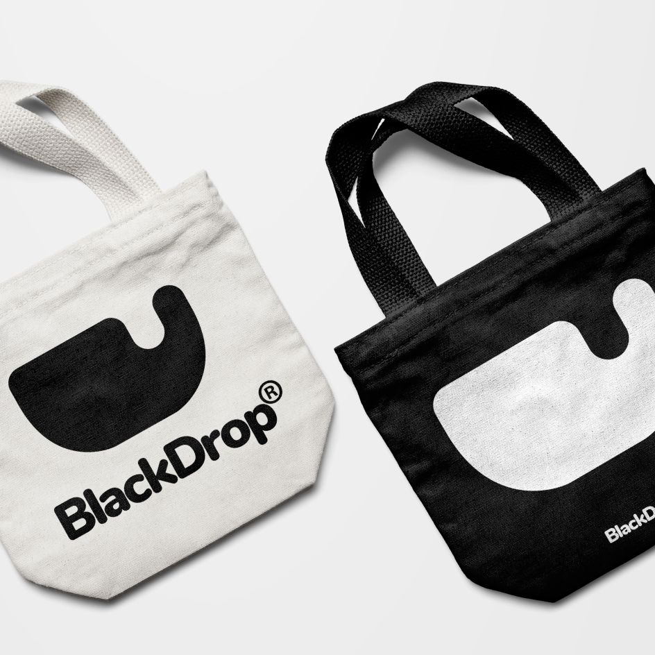 Blackdrop Brand Identity by Aleks Brand is Winner in Graphics and Visual Communication Design Category, 2019 - 2020