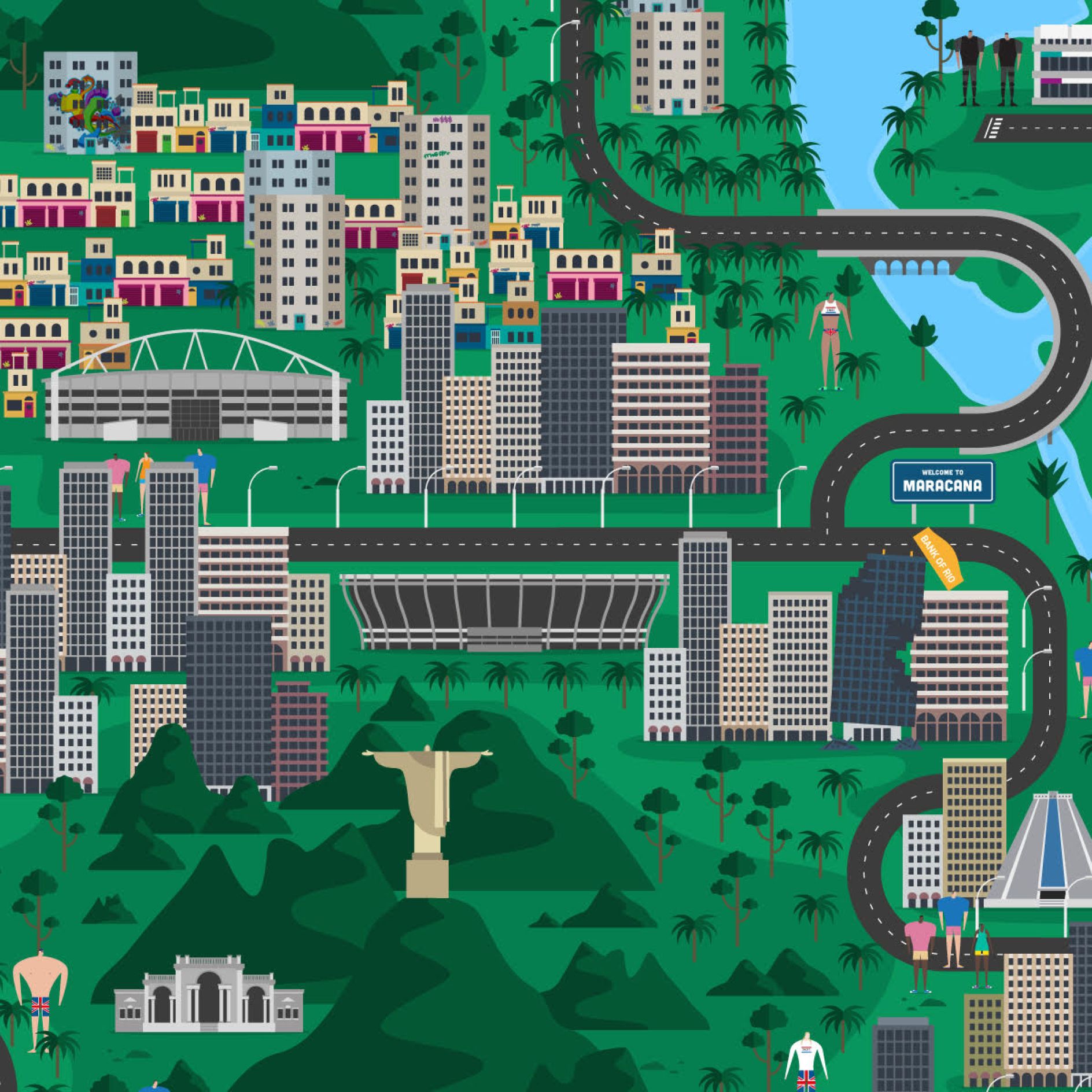 Fiasco Design celebrates Rio 2016 with interactive map of the legendary ...