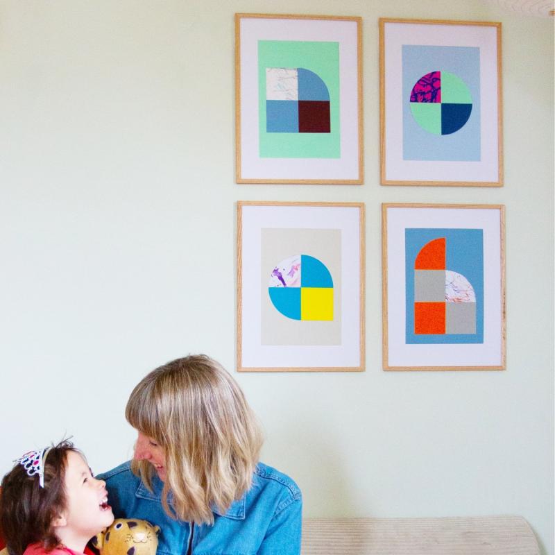 Forget the fridge: Studio Mol on why your children's artwork deserves to be properly framed