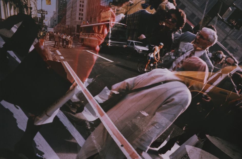 Sy Kattelson, Bus, Line, People, 1990