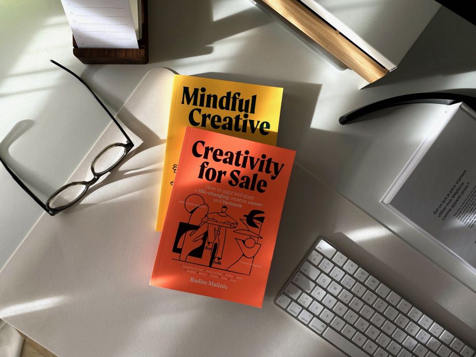 [Radim Malinic](https://www.creativeboom.com/features/radim-malinic-on-creativity-for-sale-and-mindful-creative/), designer and founder of Brand Nu, releases two new books