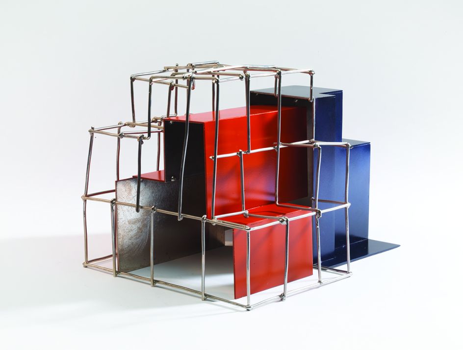 Study for Berkeley Square, 2011, Mid steel and painted zinc, Unique, 22.5 x 31 x 25 cm