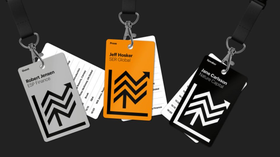 The tree/chart icon is both recognisable and flexible