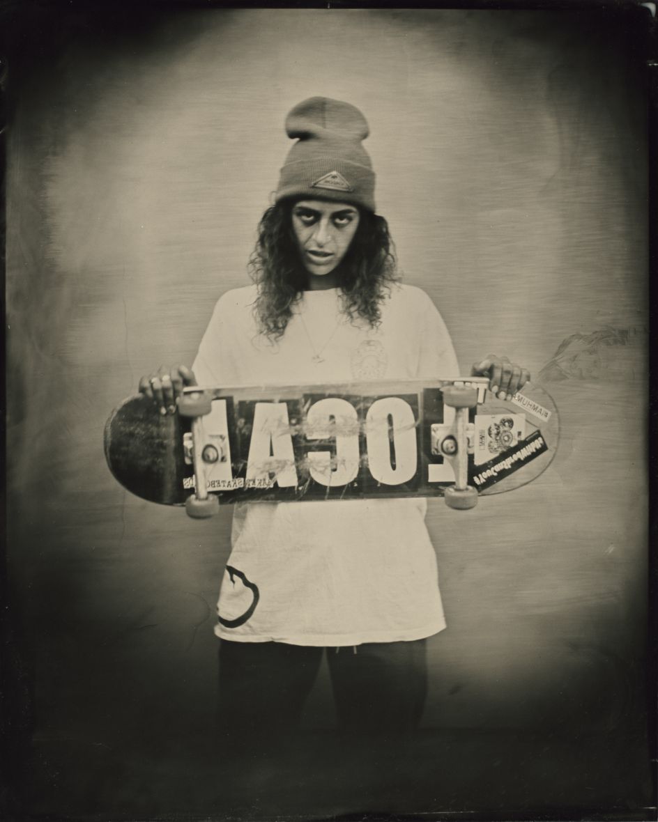 © Jenny Sampson, from the book Skater Girls, published Daylight