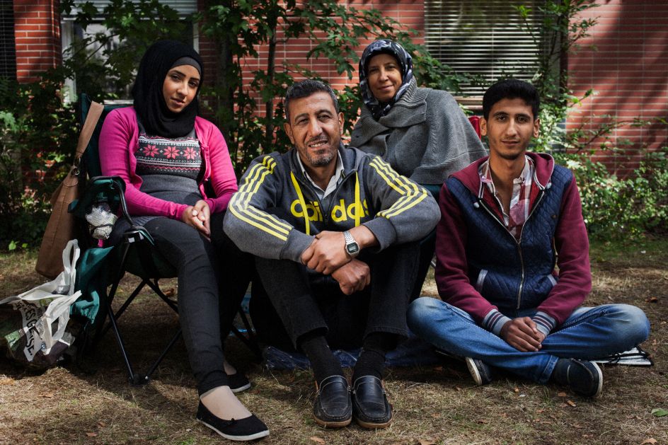 Mahmoud and his family