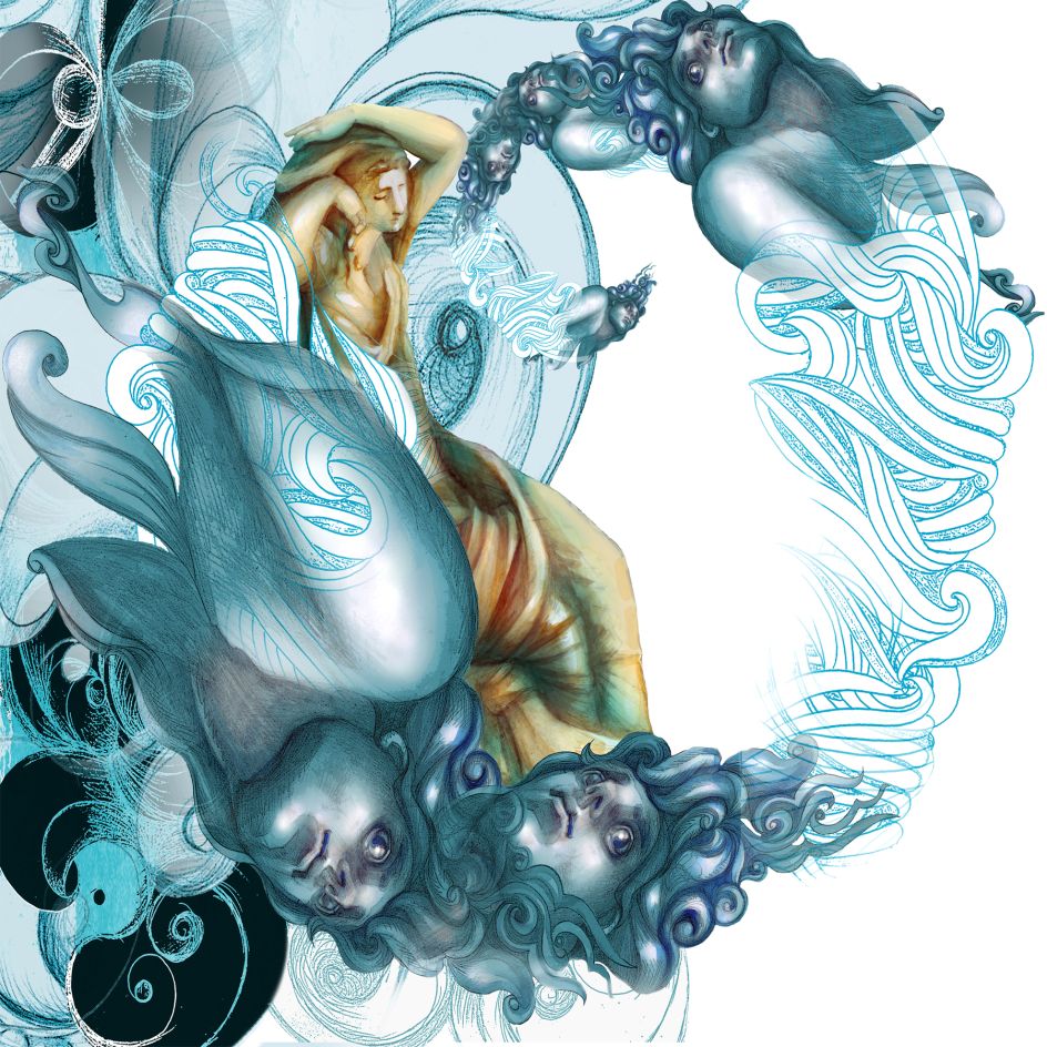 Theogony Illustrated Children Book by Emmanouela Kakavia. Winner in the Graphics and Visual Communication Design Category, 2018-2019.