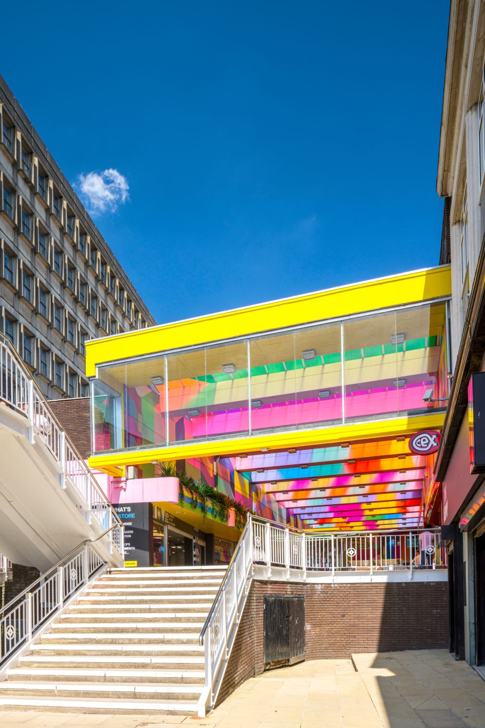 Endless Ribbon Connecting Us © Morag Myerscough. Photography by Gareth Gardner