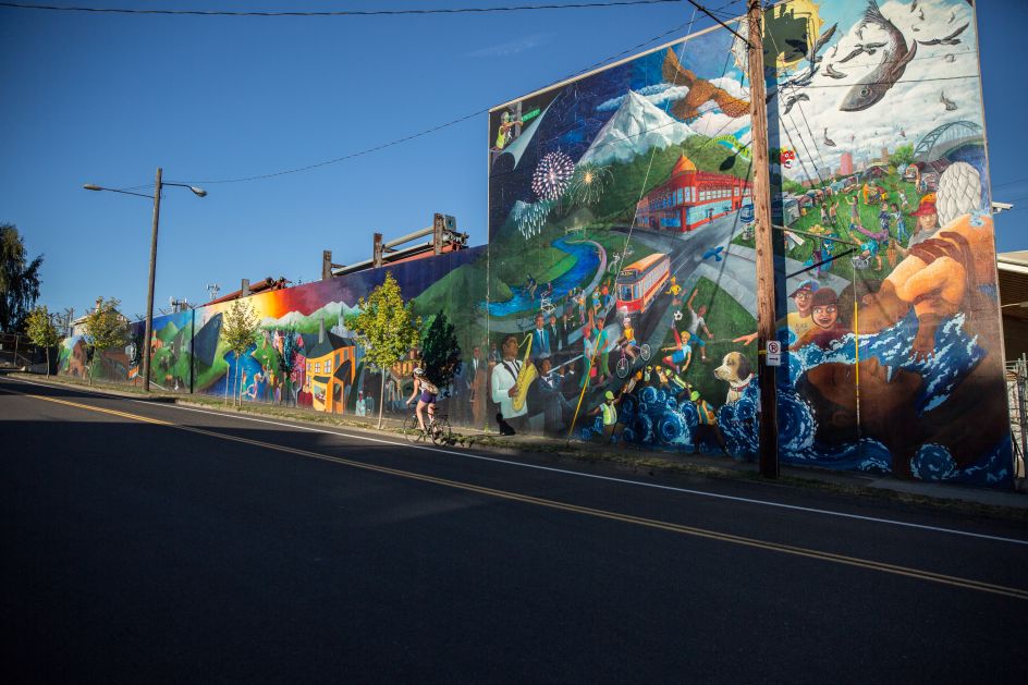 Street art in Portland. Image credit: Jamies Francis and Travel Portland