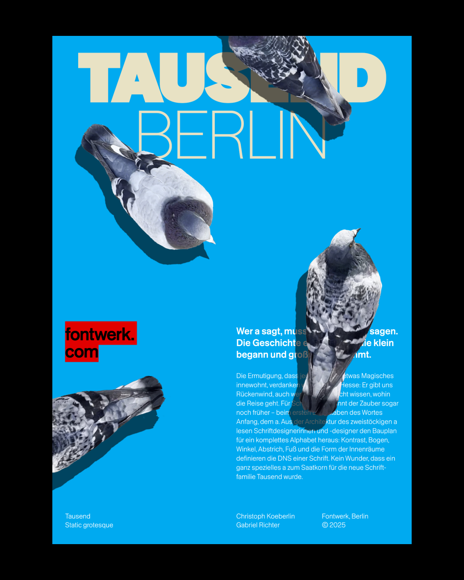 Tausend by Christoph Koeberlin and Gabriel Richter