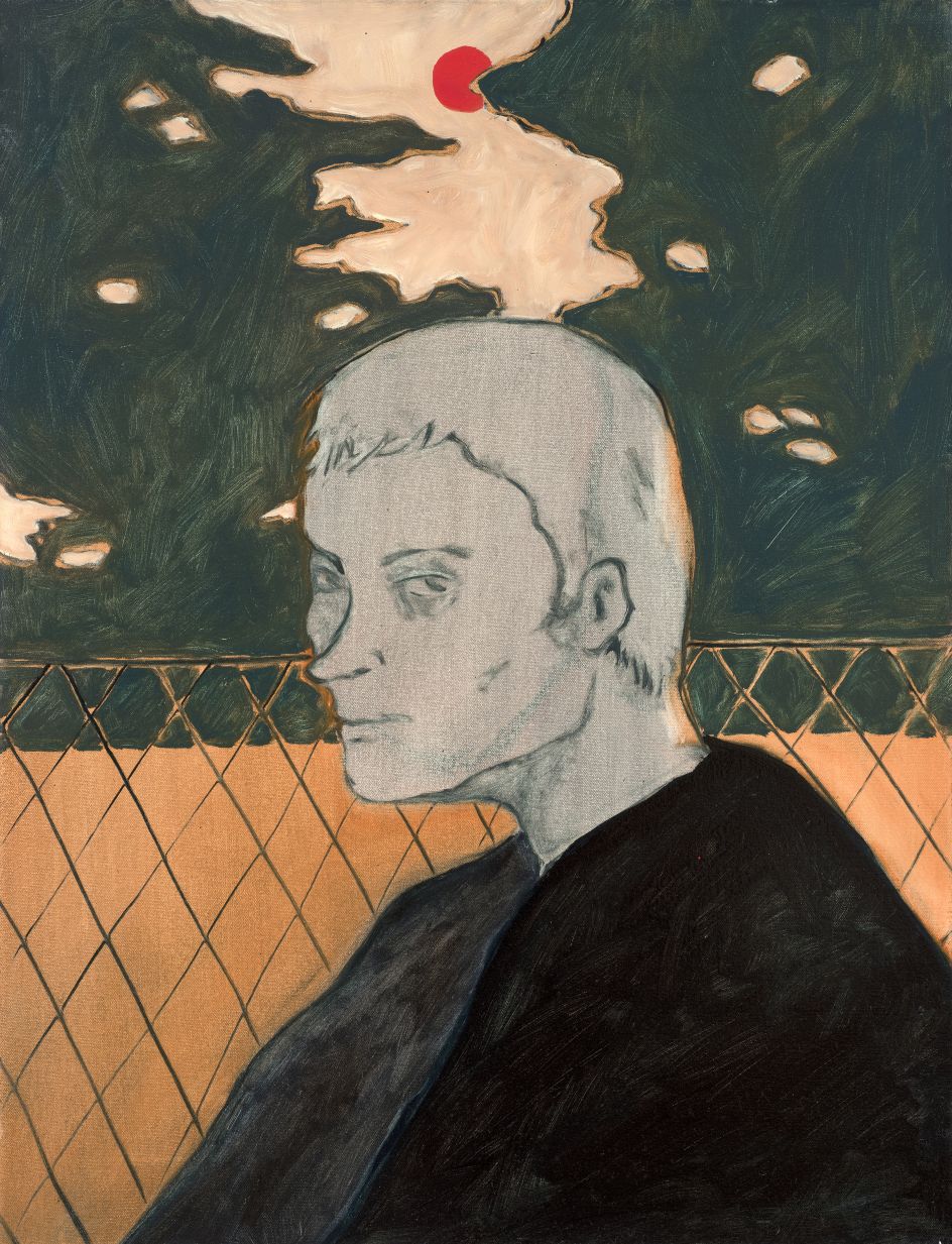 Portrait, 2018, oil on canvas, 65 x 50 cm