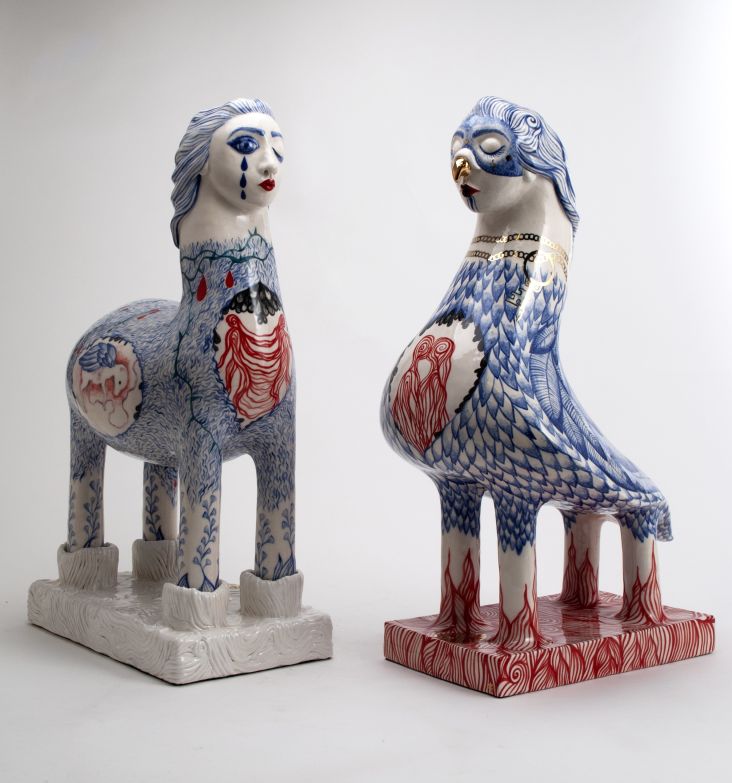 Anne Lykke, The Guardians. All images courtesy of the artists and the Young Masters Art Prize. Via Creative Boom submission.