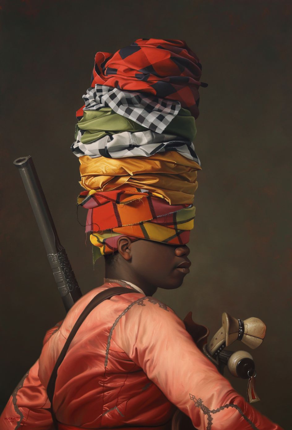 Various Fabrics, Bashi-Bazouk (after Gerome) © Shawn Huckins