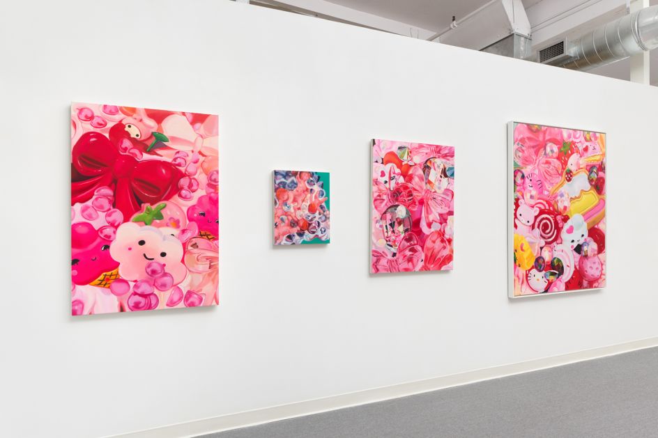 Installation of Spectacle series, at Glass Rice, San Francisco, 2017