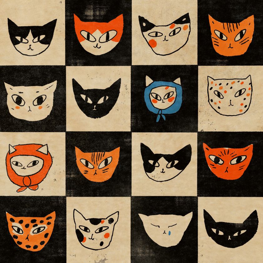 Cat Bingo © Enikő Eged