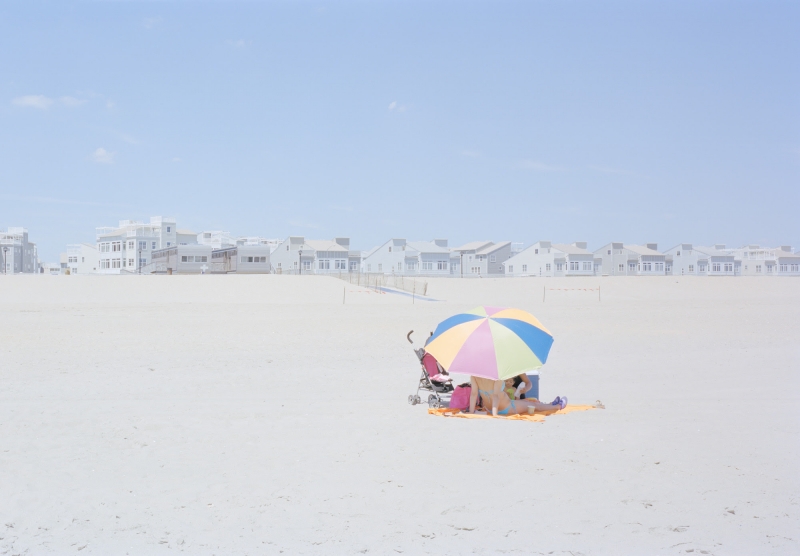 Flotsam Fine art photographs of isolated sunbathers on New York's Far