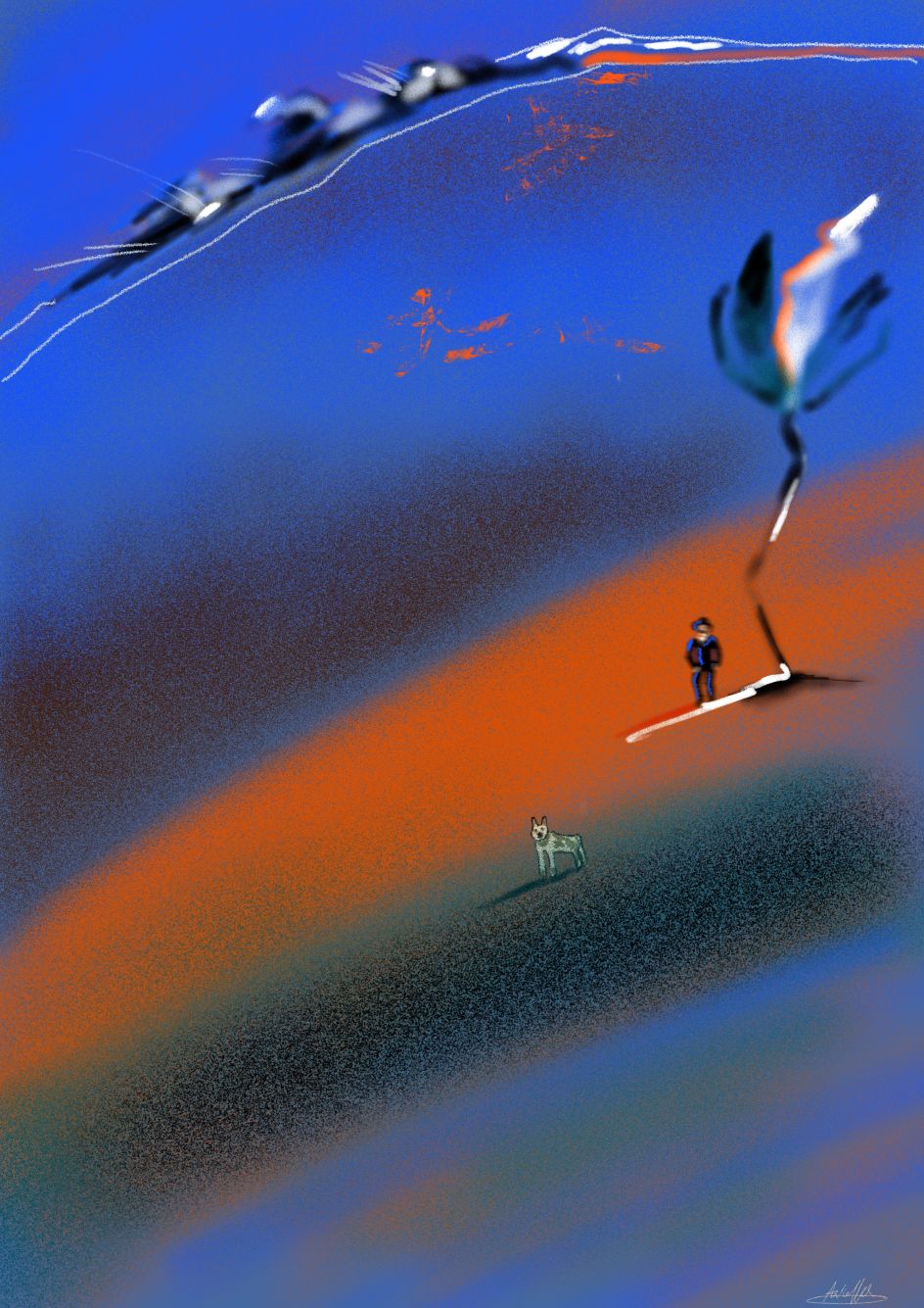 Viaje de un Santo © Andreína Vallés