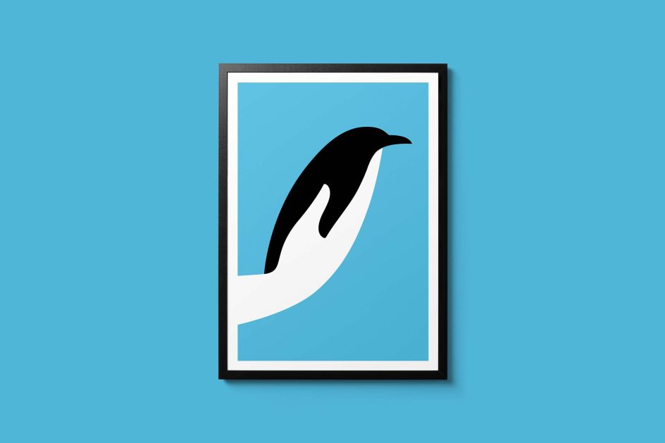 The Last Emperor by Noma Bar, available exclusively via the Creative Boom Shop