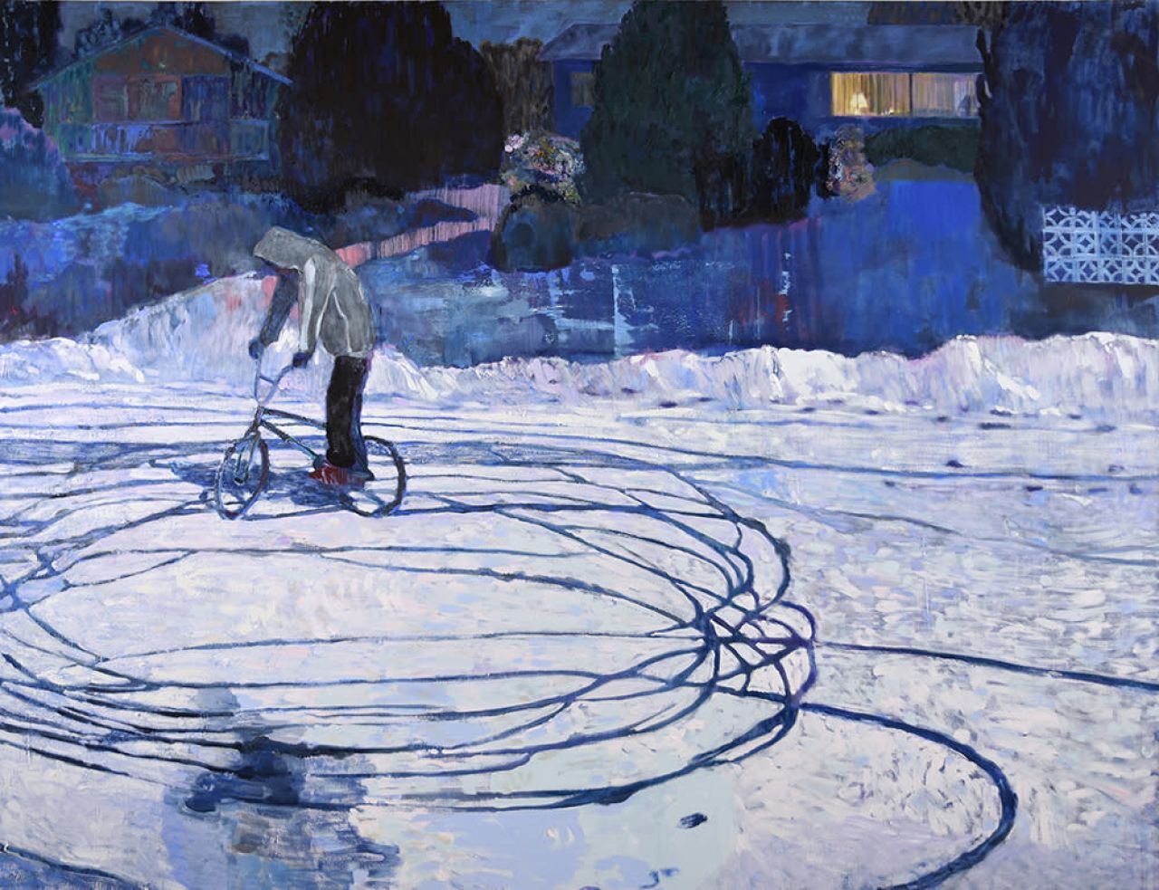 Tire Tracks, 2020 © Ben Reeves. Courtesy of Nicholas Metivier Gallery, Toronto