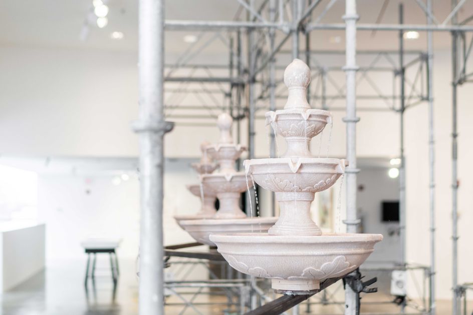 The Erasure of Everyday Time is by Artist Heather Theresa Clark. Photography: Anne Kim