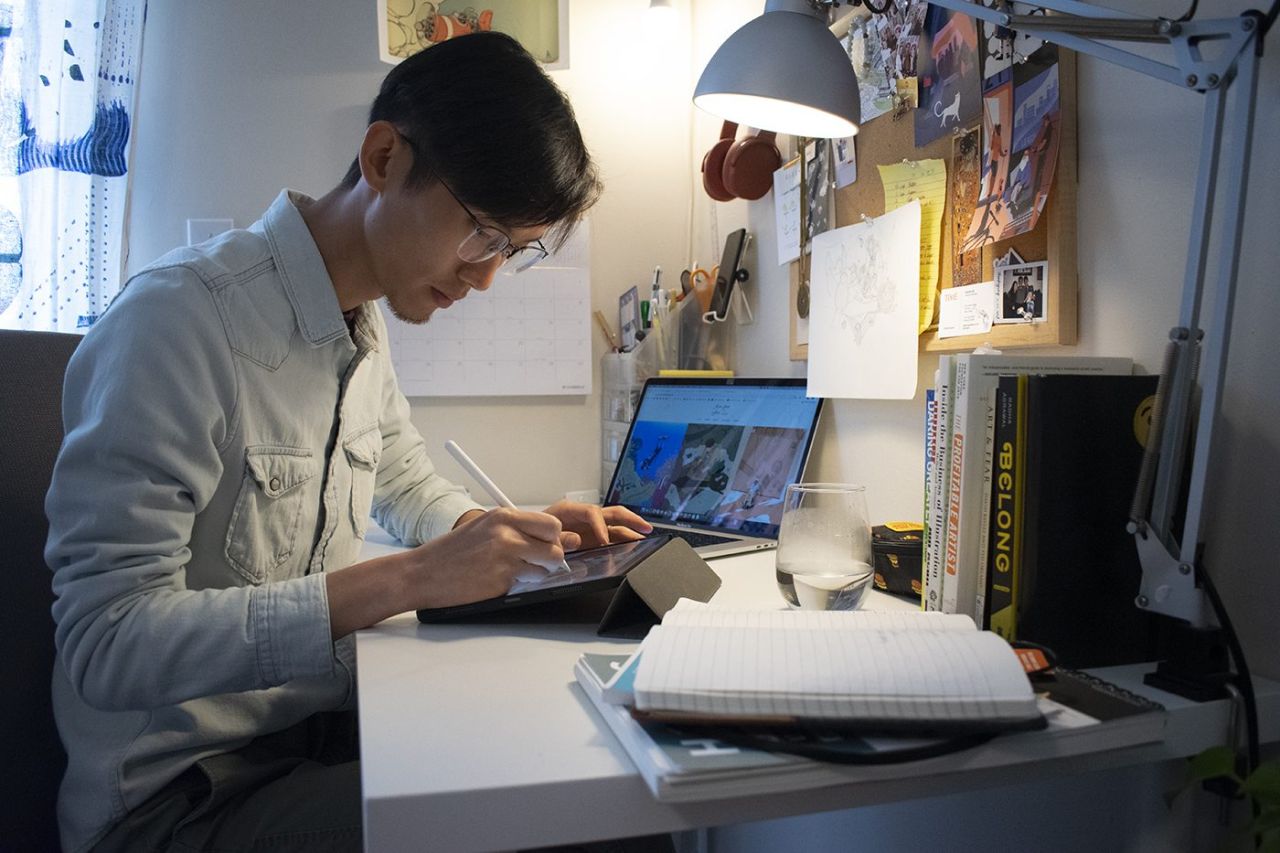 Nien-Ken Alec is a Taiwanese illustrator based in San Francisco. Image courtesy of Anna Goodson.