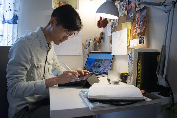 Nien-Ken Alec is a Taiwanese illustrator based in San Francisco. Image courtesy of Anna Goodson.