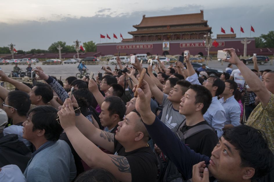 Mao Mausoleum, Tiananmen Square, Beijing, China