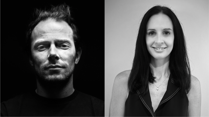 Thomas Heckel and Katie Tricot