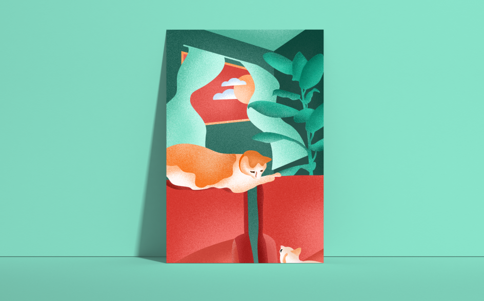 Welcome Home, an illustrated study that explores the definition of 'home' © Katrina Romulo