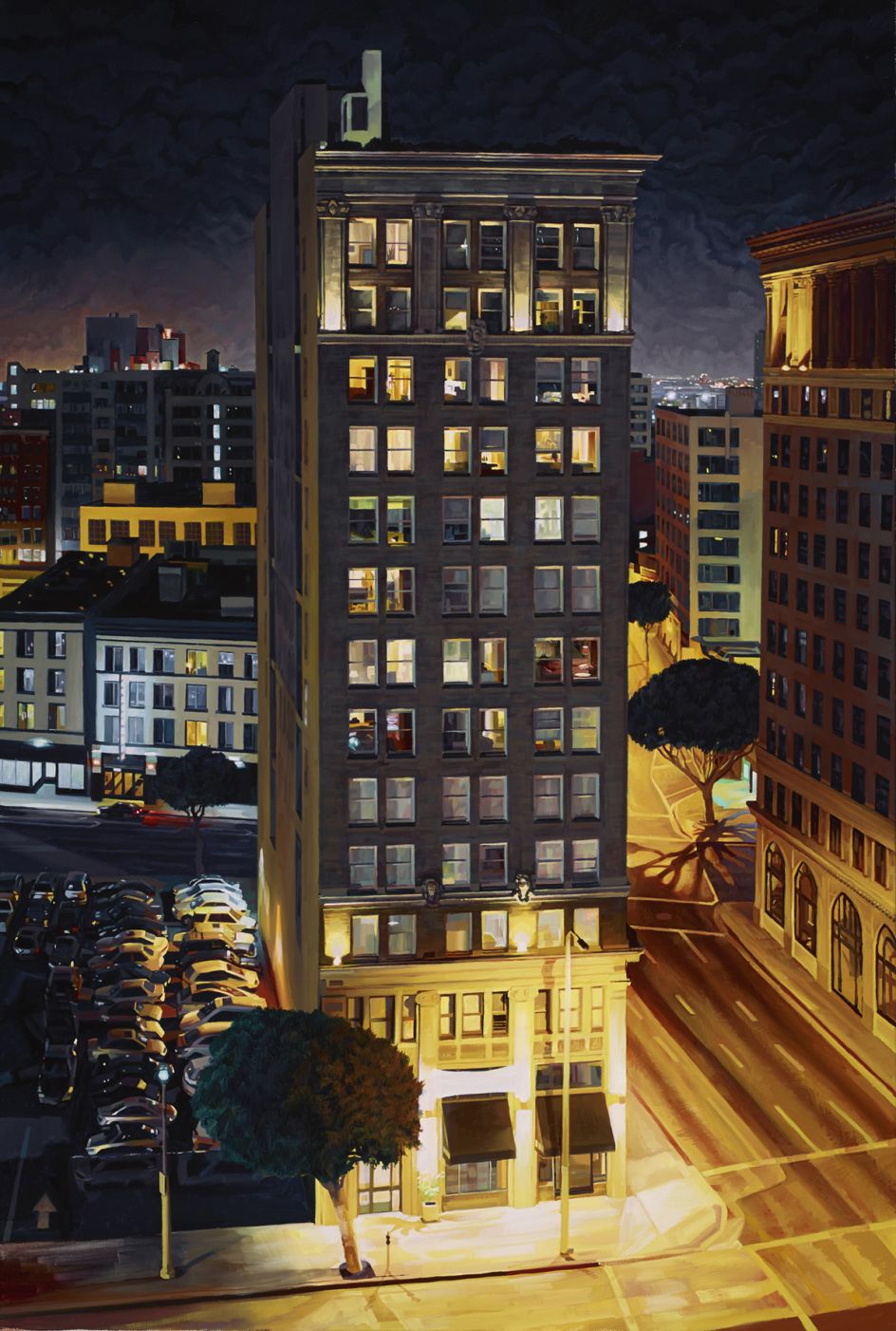 Spring St. - Oil on canvas, 2015