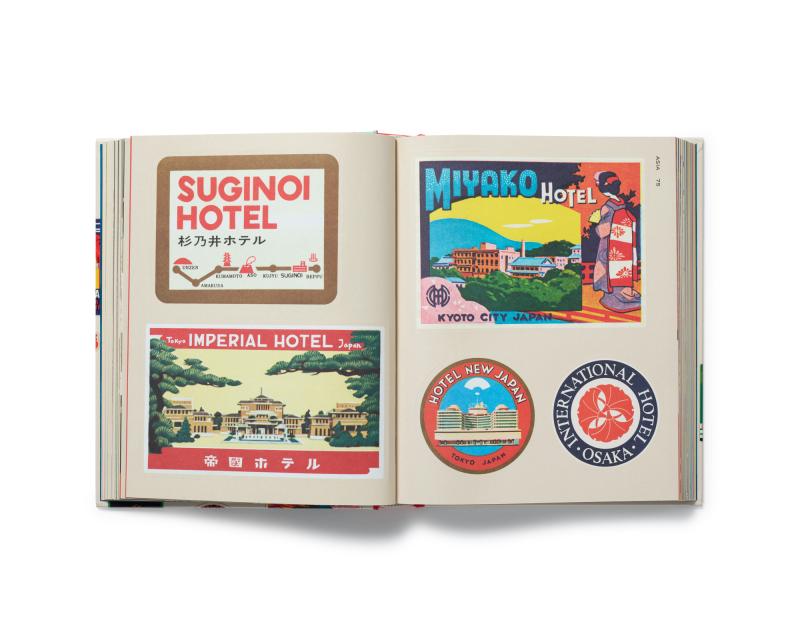Letterform Archive has turned a century of vintage hotel luggage labels ...