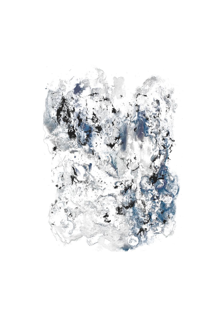 'Gullfoss', 2017, Acrylic and digital manipulation, 2017